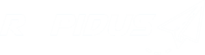 Logotipo de Rapidus Blanco